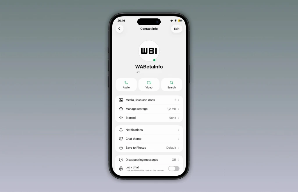 WhatsApp тестує індикатор онлайн-статусу із зеленою крапкою на iPhone
