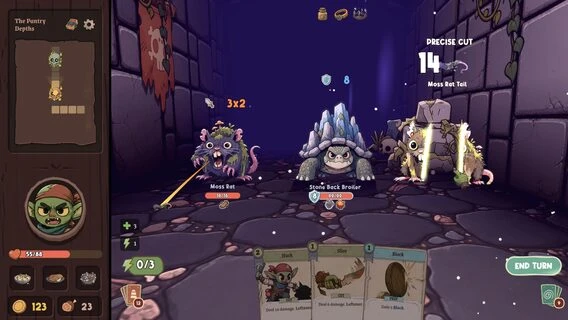 Дизайнер вайбкодить картковий roguelike, що нагадує «Підземелля смакоти». Гра вже має сторінку в Steam